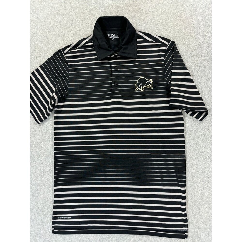 Colorado Buffaloes Ping Collection Short Sleeve Campus Polo Shirt (Men's Small)‎